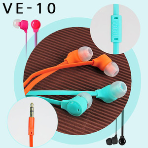 Viral(바이럴) VE-10 줄꼬임방지 플랫코드 MP3 스마트폰 아이폰 갤럭시S 다양한호환성 패션이어폰