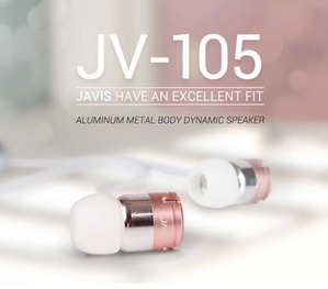 자비스정품 JV-105 다양한컬러와 호환성 핸즈프리이어폰 커널형이어폰